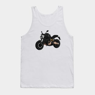 Monster 821 Bike Illustration Tank Top